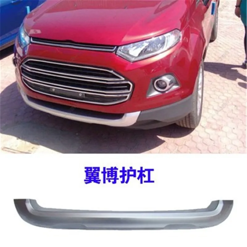 

ABS Front Rear bumper cover trim Bump ers Car Bumper Protector Guard Skid Plate for Ford Ecosport 2013-2017 Car styling