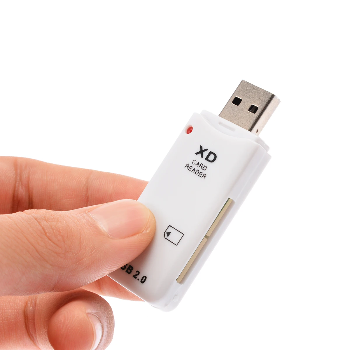 Высокоскоростной USB 2,0 XD считыватель карт памяти портативный супер тонкий компьютер XDCard ридеры для Olympus Fuji камеры аксессуары