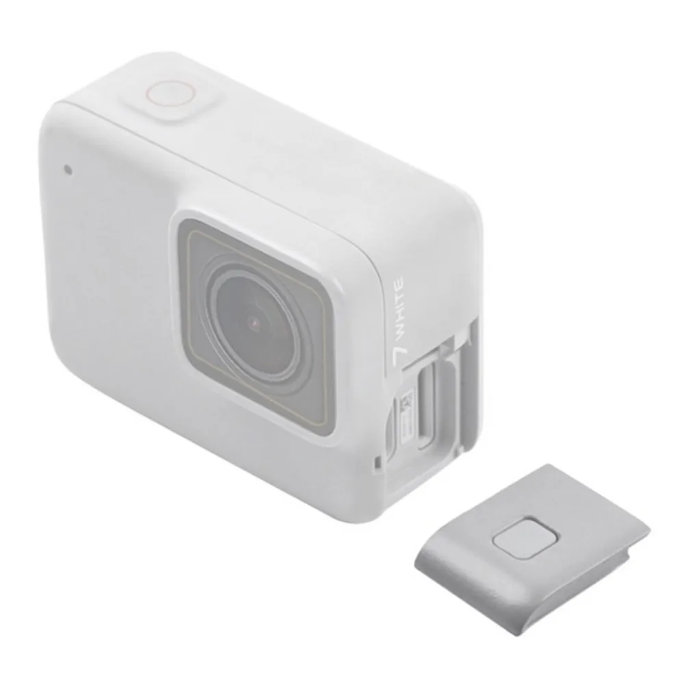 Запасная боковая крышка двери защитная крышка запасная часть для GoPro HERO7 белая камера аксессуары(б/у