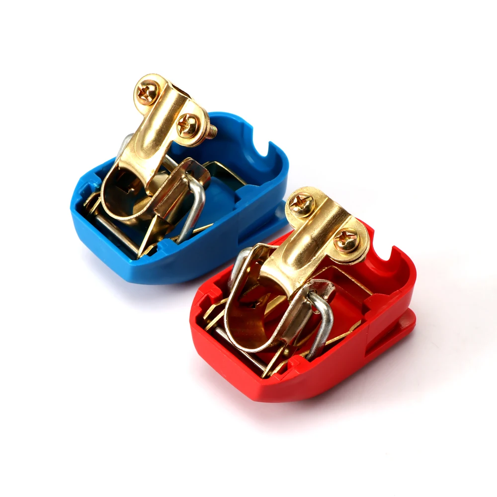Car Style Pair of 12V Quick Release Battery Terminals Clamps for Caravan Boat Motorhome | Автомобили и мотоциклы