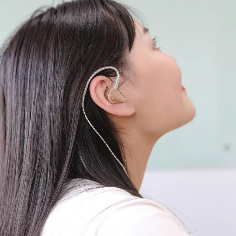 Senhear SH8 8BA 8 Balance Armature Customize IP4X 3D Monitor DJ Studio Hifi Music Audiophile Noise Canceling Earbuds Earphones