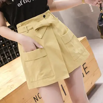 

2020 spring summer autumn new women fashion casual culottes woman female OL womens shorts Fq55