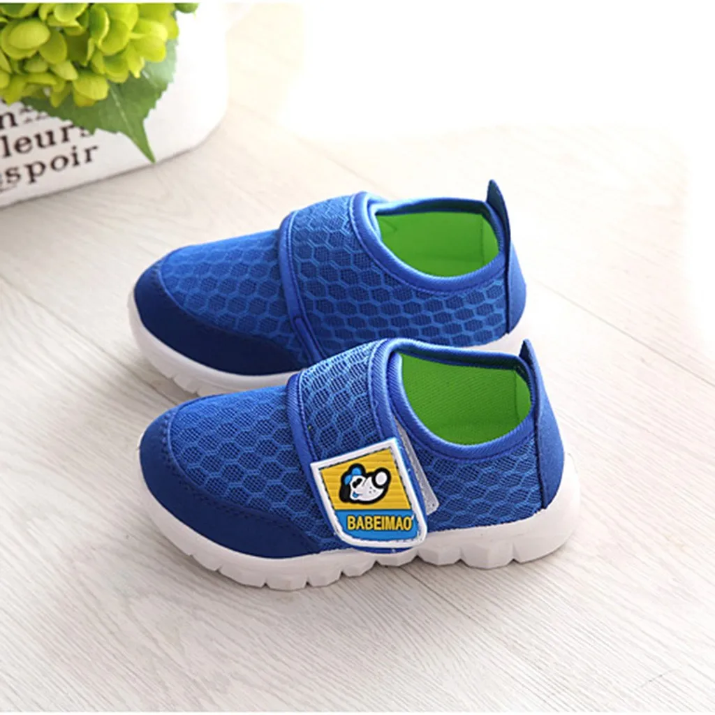 Toddler Infant Kids Baby Girls Boys Cartoon Mesh Run Sport Casual Sneakers Shoes Детская Обувь Kids Shoes Boys Shoes