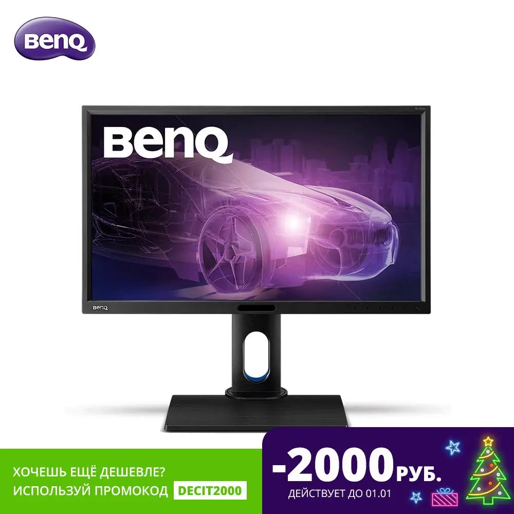 Монитор BenQ BL2420PT Для дизайнеров | 23 8&quot 2560x1440 300кд/м2 1000:1 100% sRGB и REC 709 Компьютеры офис