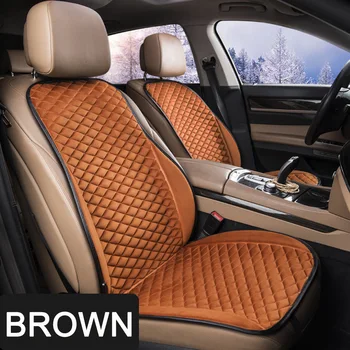 

Hot Car Electric Heating Seat Pad Vehicle Universal 12V Cushion Office Winter Keeping Warm Rhombus Double Seat 2019