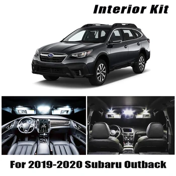 

10x Canbus Error Free LED Interior Light Kit Package for 2019 2020 Subaru Outback Car Accessories Map Dome Trunk License Light