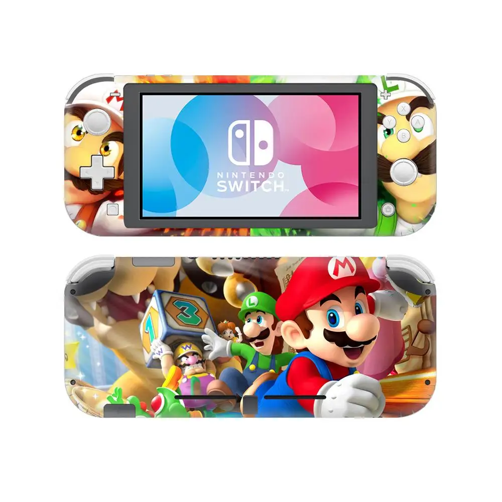 Наклейка из кожи Марио для nintendo Switch Lite консоль и контроллер протектор Joy-con NAND Switch Lite NSL наклейка на кожу - Цвет: YSNSL0260