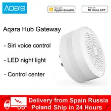 Xiaomi Smart Aqara Hub M1S mi Gateway 3 Mit RGB Led Nacht Licht Drahtlose Wifi Zigbee Fernbedienung Arbeit Für homekit Mi Hause