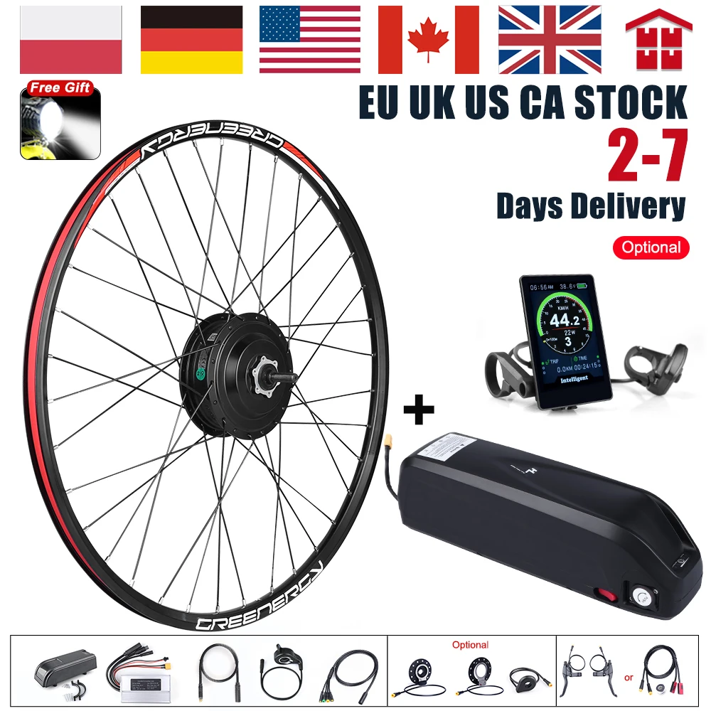 Фара для электровелосипеда в Conversion Kit 20-29 дюймовым 700C преобразователя