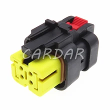 

1 Set 4 Pin 1.6 Series Yellow Auto Connector Waterproof Plastic Housing Wiring Terminal Socket 776487-3