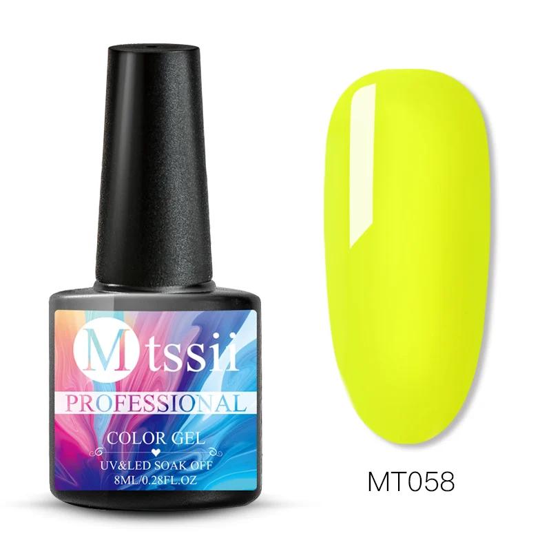 Mtssii УФ-гель для ногтей Топ УФ светодиодный гель лак для нейл-арта Гибридный впитывающий гель Лак Блеск Гель-лак для нейл-арта - Цвет: FS01475