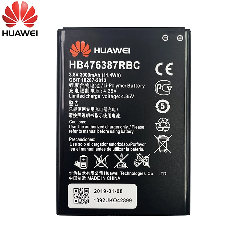 100% оригинал Хуа Вэй HB476387RBC батарея для Huawei Honor 3X G750 B199 Замена телефона аккумулятор