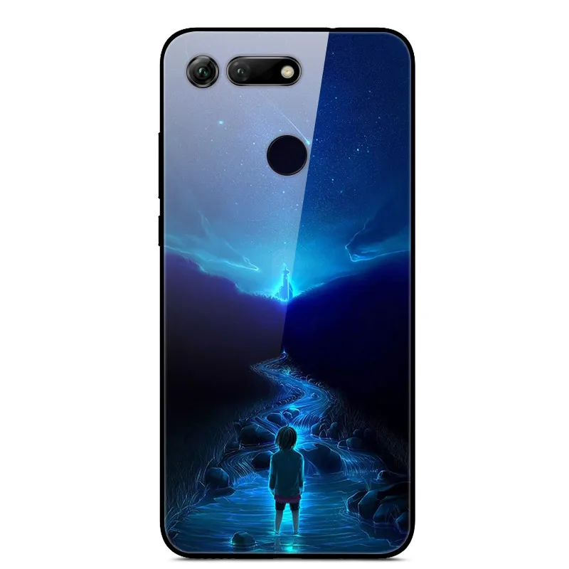 Чехол для huawei Honor View 20 20 S, закаленное стекло с принтом, чехол для huawei Honor 20 S, MAR-LX1 чехол для huawei View 20 V20