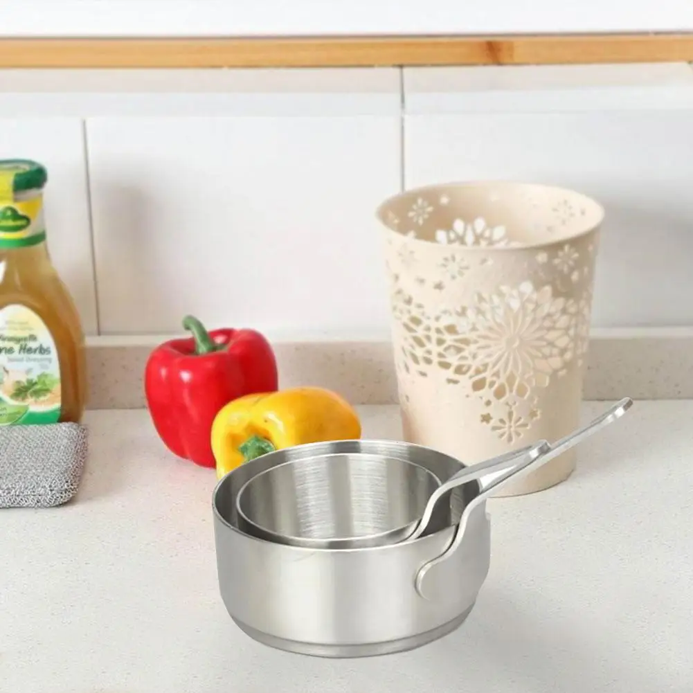 

Stainless Steel Sauce Bowl Western Steak Sauce Dish Korean Tomato Sauce Bowl With Handle Mini Juice Sauce