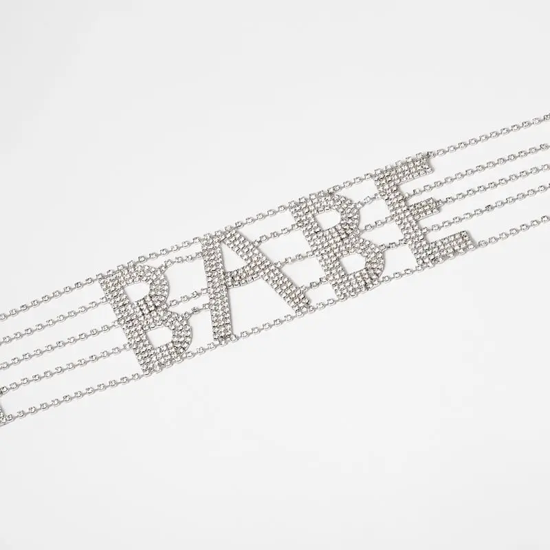 Fashion-European-and-American-large-letter-babe-Rhinestone-Crystal-Necklace-statement-women-s-neckla (3)