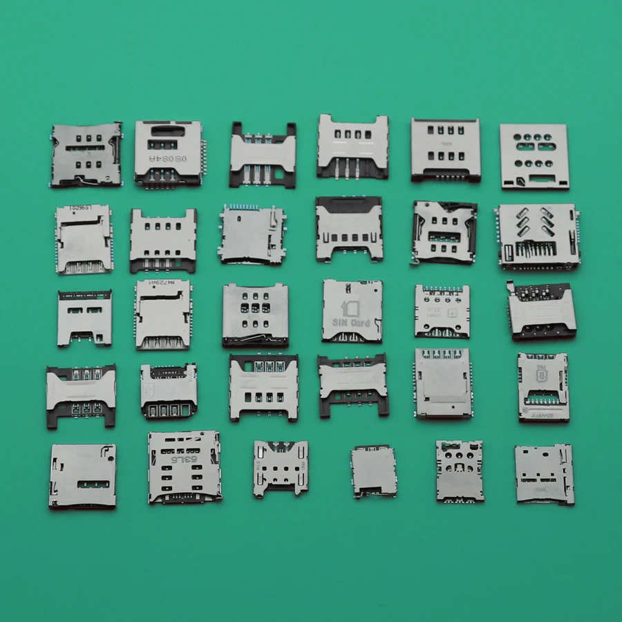30 моделей держатель лотка для считывания SIM-карт разъем Samsung AUSU Xiaomi Huawei Lenovo iPHONE NOKIA