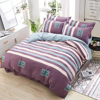 

2020 New Modern King/Queen/Twin Size 1 Pcs Bedding Sets Sanding Thicken Cotton Duvet Cover Comforter/Quilt Cover 200*230cm