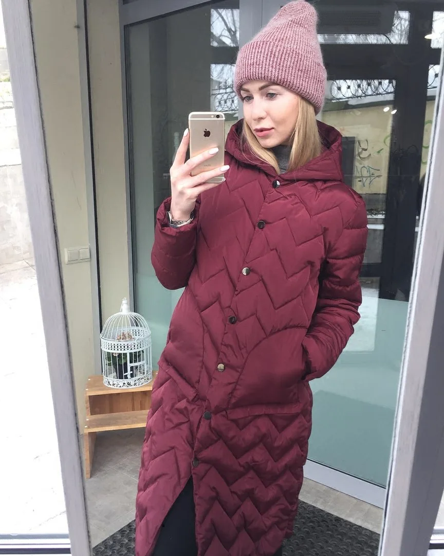 

2019 Autumn & Winter New Style Mid-length Cotton Coat AliExpress EBay