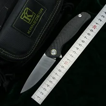 Kanedeiia Флиппер F3 складной нож m390 лезвие из титанового углеродного волокна ручка для кемпинга охоты выживания карманные Фруктовые Ножи EDC инструмент