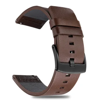 

Leather band for Apple Watch 6 5 4 3 Sport Watch Strap Band Quick Release Loop Bracelet 38 40 42 44mm connector
