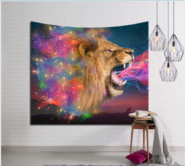 Decoration Home Decor Galaxy Hanging Wall Tapestry Hippie Retro Home Decor Yoga Beach Mat India Decoration Mural Tapiz
