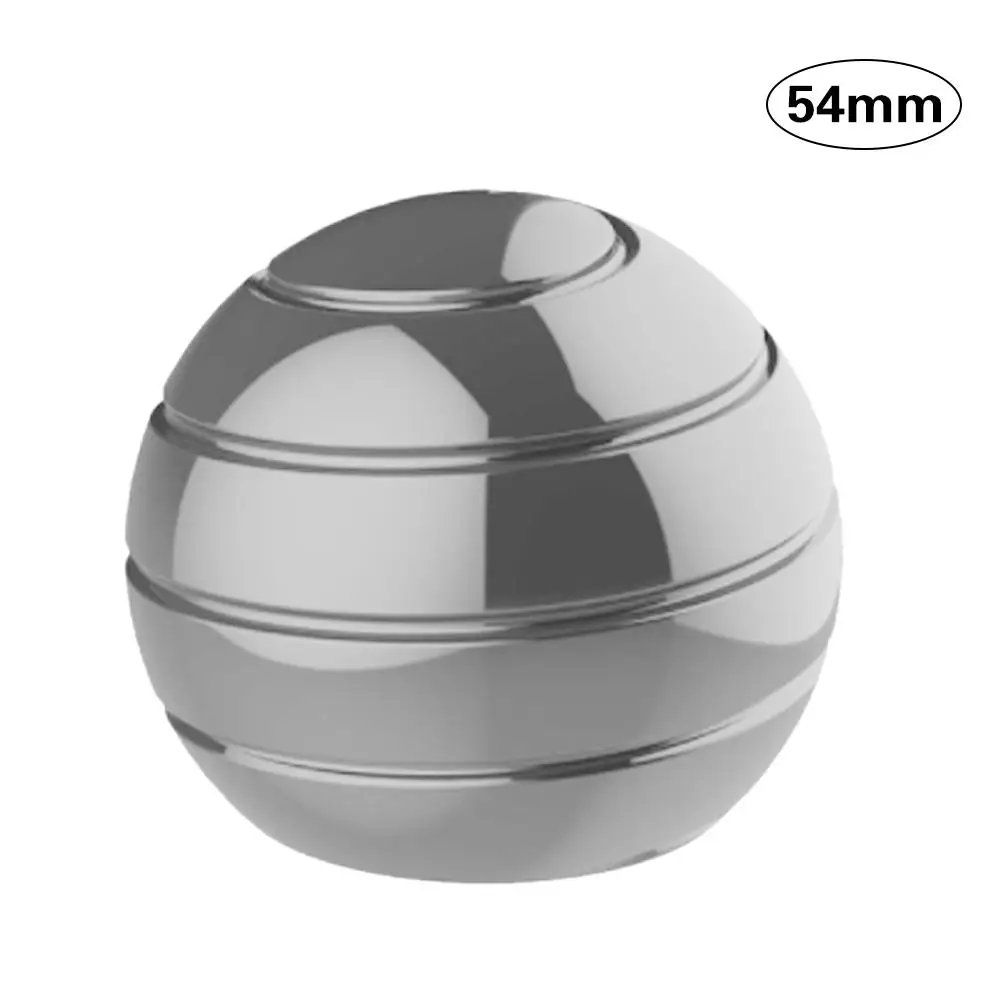 Kid Adult Decompression toy Desktop Rotating Spherical Gyroscope Kinetic Desk Toy Fidget Toy Optical Illusion Flowing Finger Toy - Цвет: E