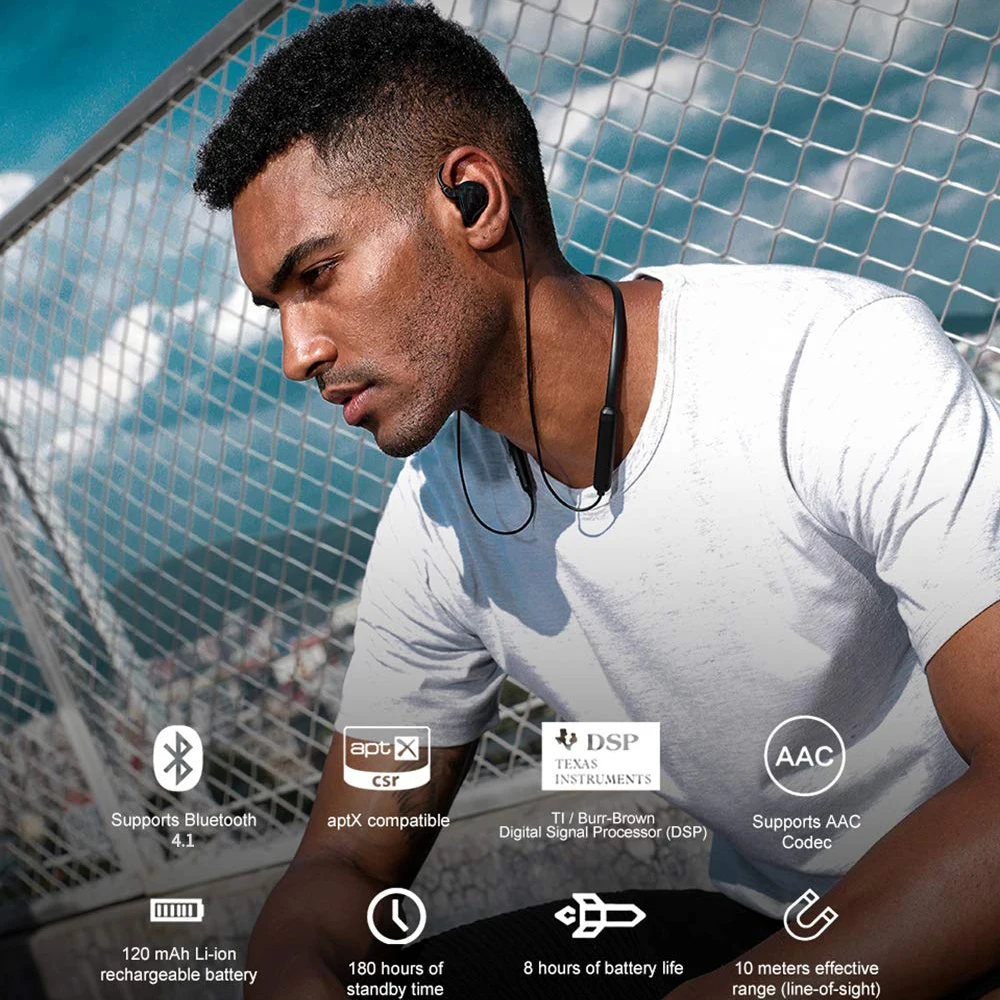 Bluetooth 4,1 CSR8645 Aptx Handsfree проводной кабель Съемный разъем с микрофоном для наушников Sennheiser IE80 IE8 IE80I
