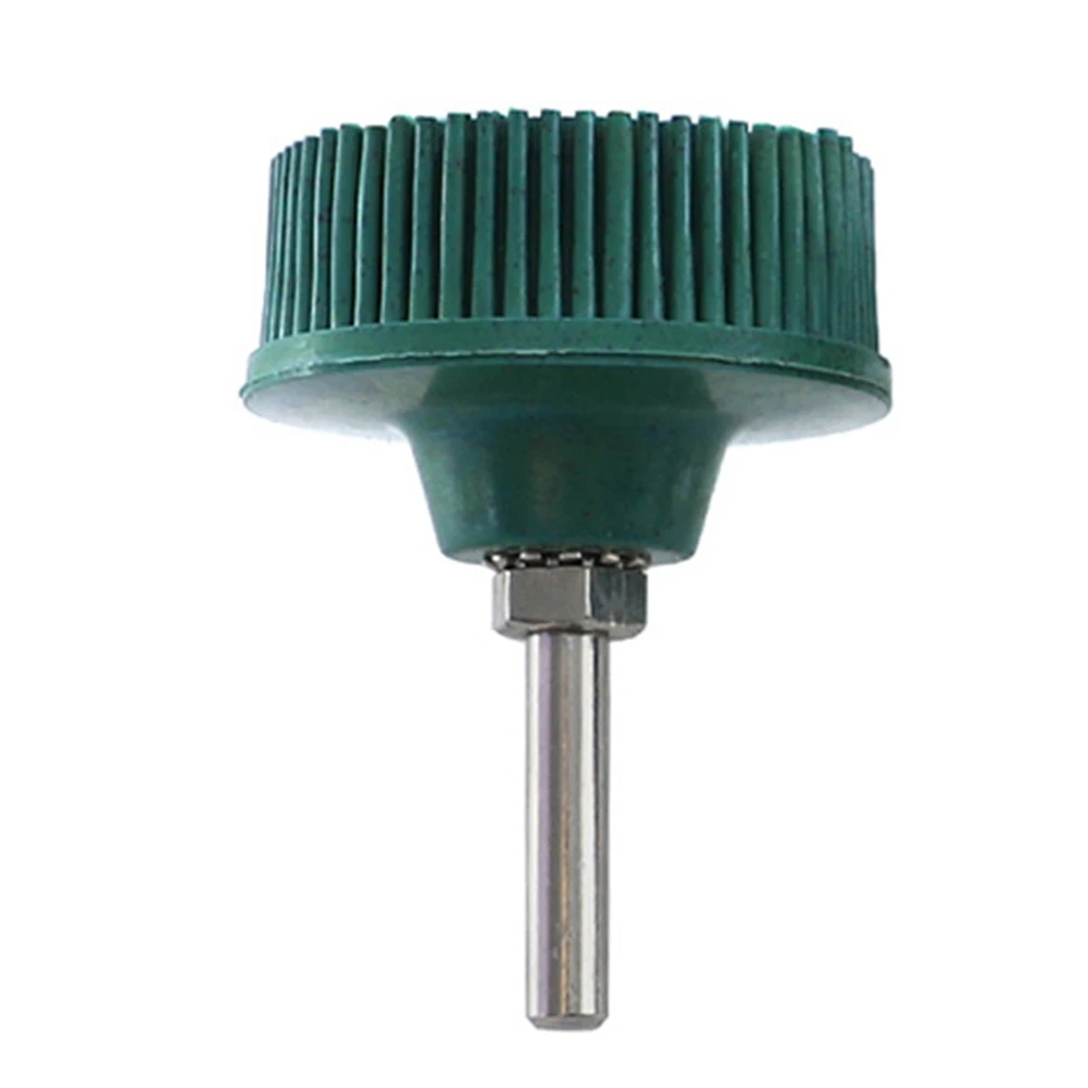 

Deburring Brush 50# 120# Car Tool Elastic Rubber Abrasive Bristle Disc Wearable Accessories Polishing Wheel Rust Removal