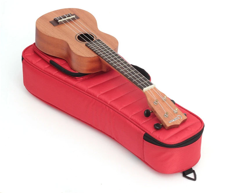 Ukulele Hard Box Case Bag 21 23 24 26 Inches Soprano Concert Tenor Ukelele Guitar Accessories Parts Gig Sponge Waterproof
