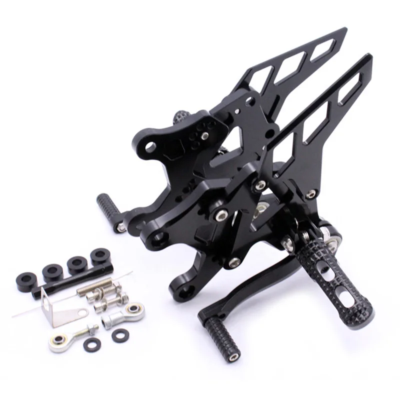 6 цветов Алюминиевый CNC мотоцикл Rearsets подножка Подножки Набор для Kawasaki Z900