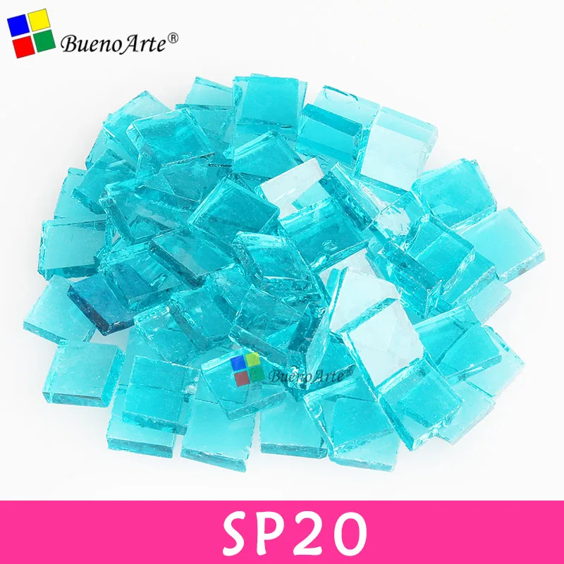 SP20 200g/270 pcs 10X10 мм 3/8 дюймов витражи Стекло Tesserae, сделай сам, Материал поставщик, Мини Свободные стекло Тиффани штук - Цвет: SP20