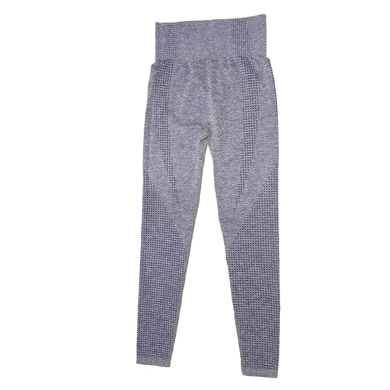9149 Blue Grey Nessaj, 14 цветов, бесшовные леггинсы, женские дышащие эластичные штаны, высокая талия, эластичные штаны, пуш-ап, леггинсы для фитнеса и тренировок - Цвет: 9149 Blue Grey