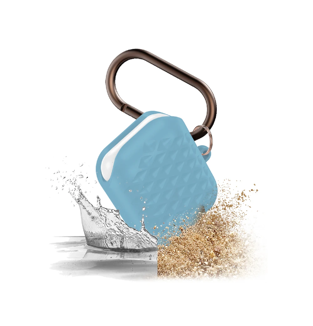Macaron check водонепроницаемый чехол для наушников для Airpods чехол милый силиконовый Bluetooth наушники защитный чехол-1or2 поколение