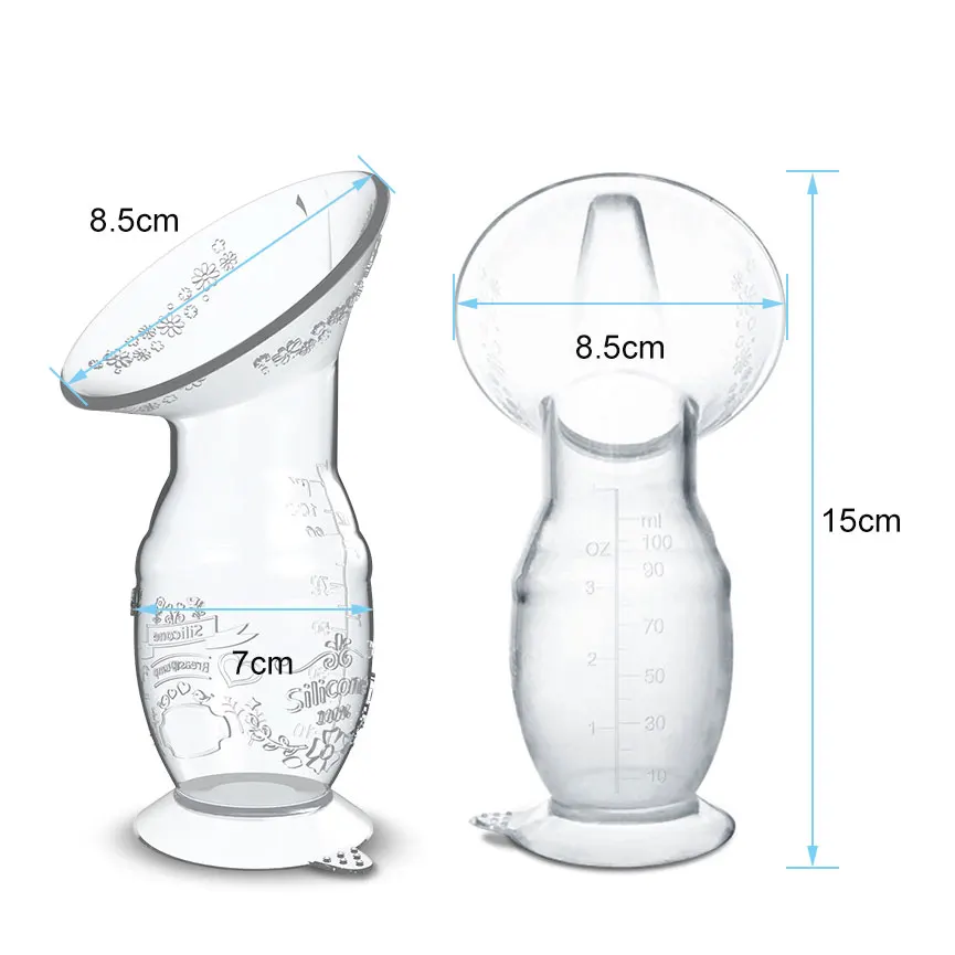Горячие Детские Кормление руководство одного молокоотсос груди коллектор автоматический груди силиконовые USB BPA бесплатно для новорожденных младенцев