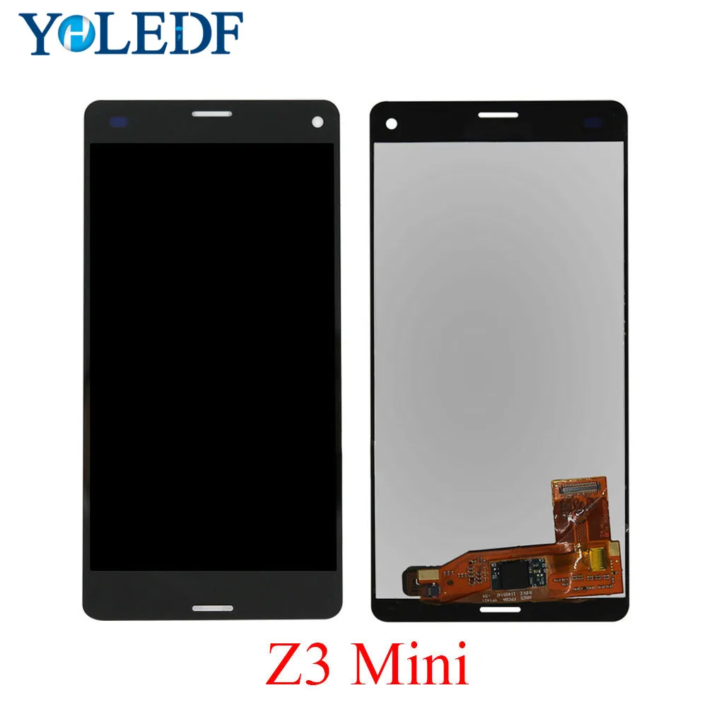 Оригинальный ЖК-дисплей для SONY Xperia Z3 компактный дисплей TELA Mini D5803 D5833 сенсорный