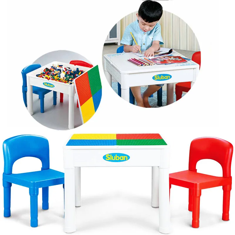 

Small Wooden Table Size Product Luban Music Draft Children Granule Inserted Building Blocks Unisex Toy Desk