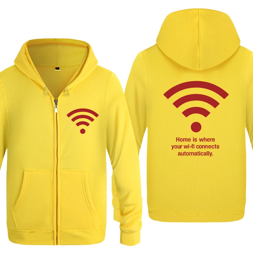 Беспроводной Wi-Fi персональный Новинка толстовки мужские мужские флисовые кардиганы на молнии толстовки с капюшоном