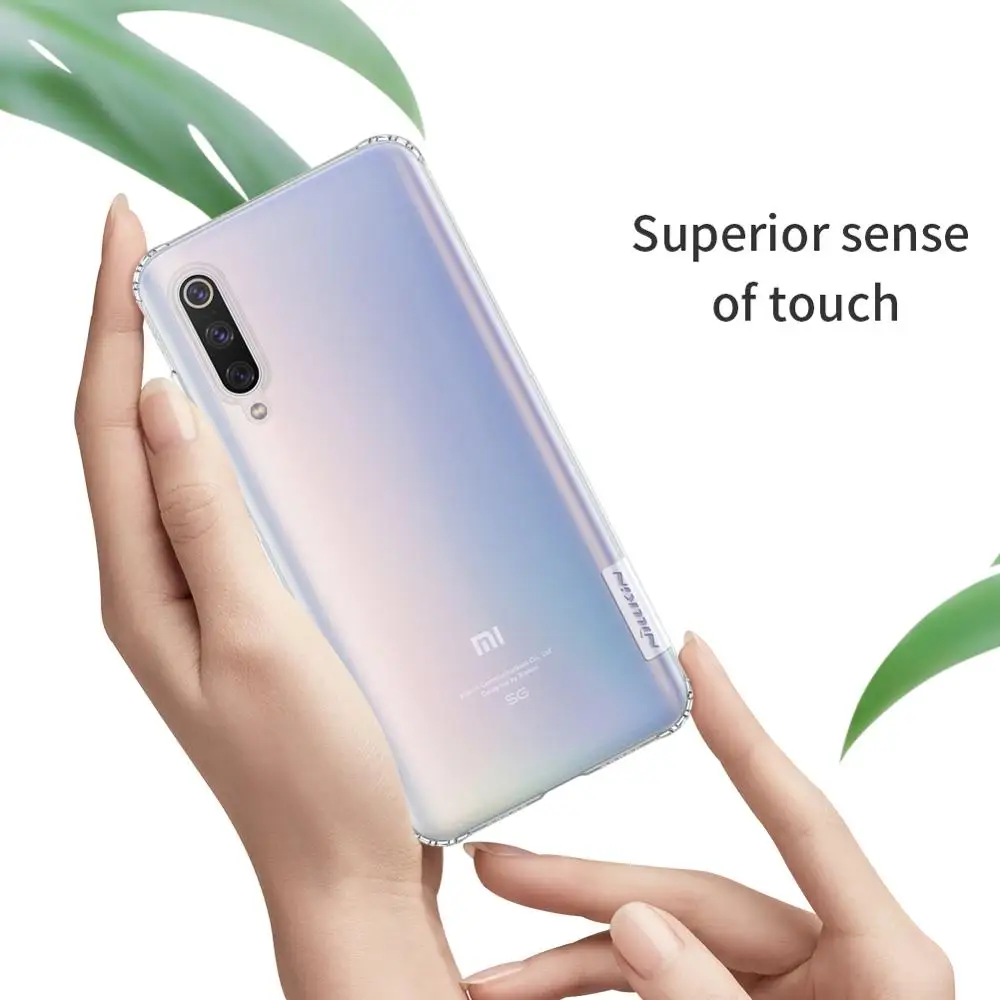 Чехол для Xiaomi Mi 9 Pro 5G NILLKIN натуральный ТПУ, прозрачный мягкий чехол на заднюю панель для Xiaomi Mi 9 Pro 5G Global