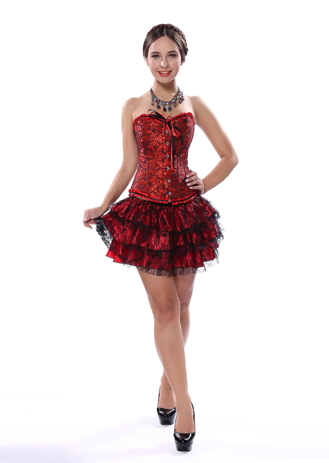 819 black red +Q7006 red