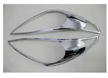 

For 2010-2011 Hyundai Verna / Solaris Chrome ABS Headlight Front Lamp Cover GHY