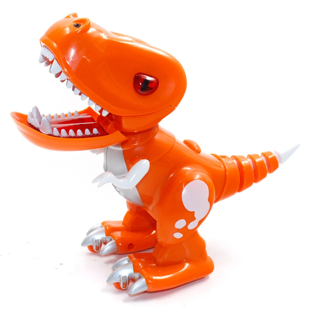 Realistic LED Moving Roaring Rex Dinosaur Touch Sensor Electric Robot Kids Toy Kid-friendly design suitable for children gifts
