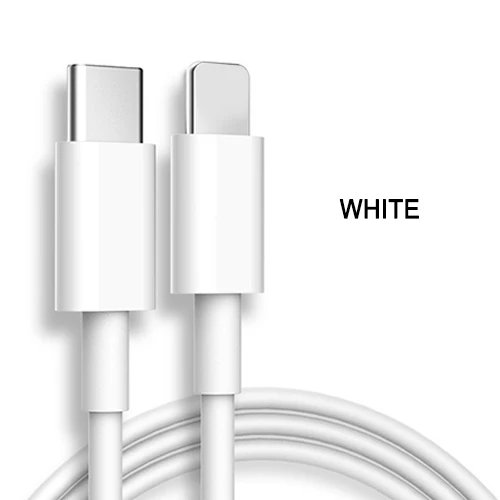VOXLINK 18 Вт Быстрое Зарядное устройство usb type-c QC3.0 для путешествий USB-C зарядное устройство с usb c до 8pin кабель для iPhone x xs xr Xiaomi samsung huawei - Тип штекера: usb c to 8pin cable