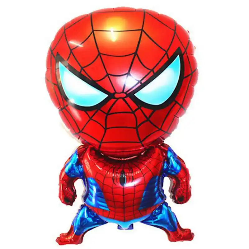 1 шт. шары с изображениями Человека-паука, детские игрушки на день рождения, вечерние, украшенные и обставленные воздушные шары из алюминиев...