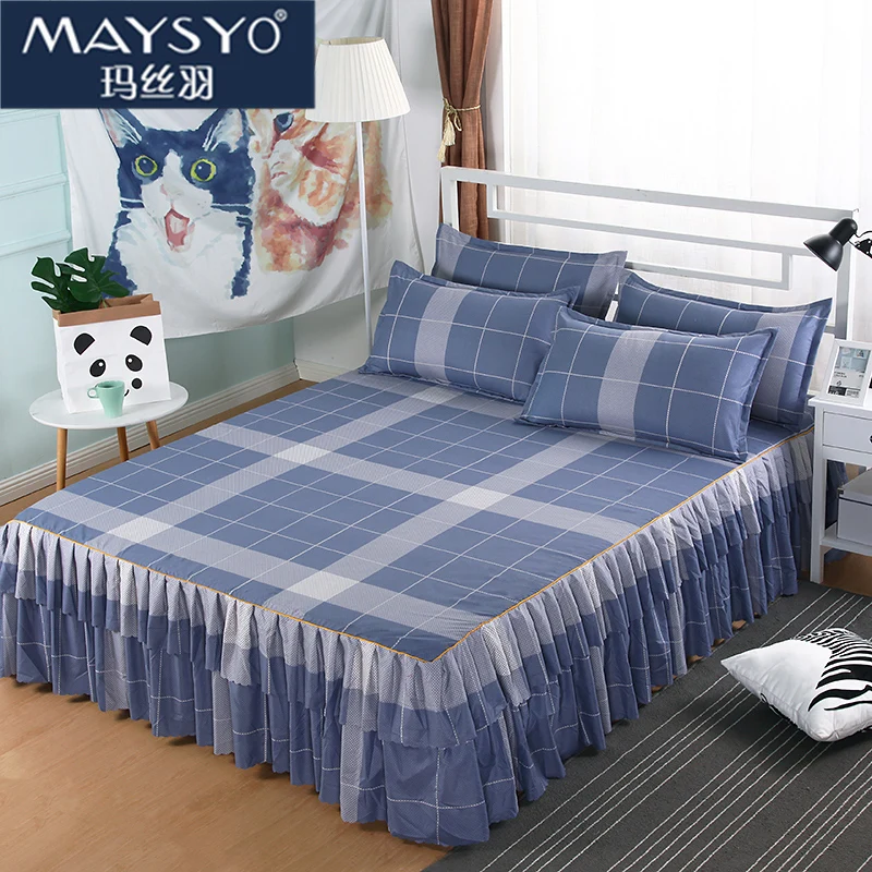 Bedspread-11 Комплект постельного белья из 3 предметов, современное модное покрывало, домашний текстиль, постельные принадлежности, мягкая кровать, юбка, 120x200 см/180x200 см, включая наволочку - Цвет: Bedspread-11
