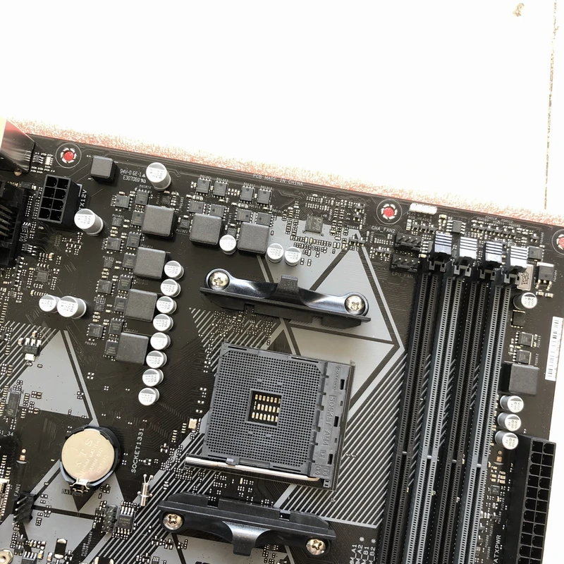 Материнская плата ASUS для настольных ПК PRIME B450M-A для AMD B450 AM4 DDR4 поддерживает процессор RYZEN M-ATX AURA RGB оригинальная материнская плата