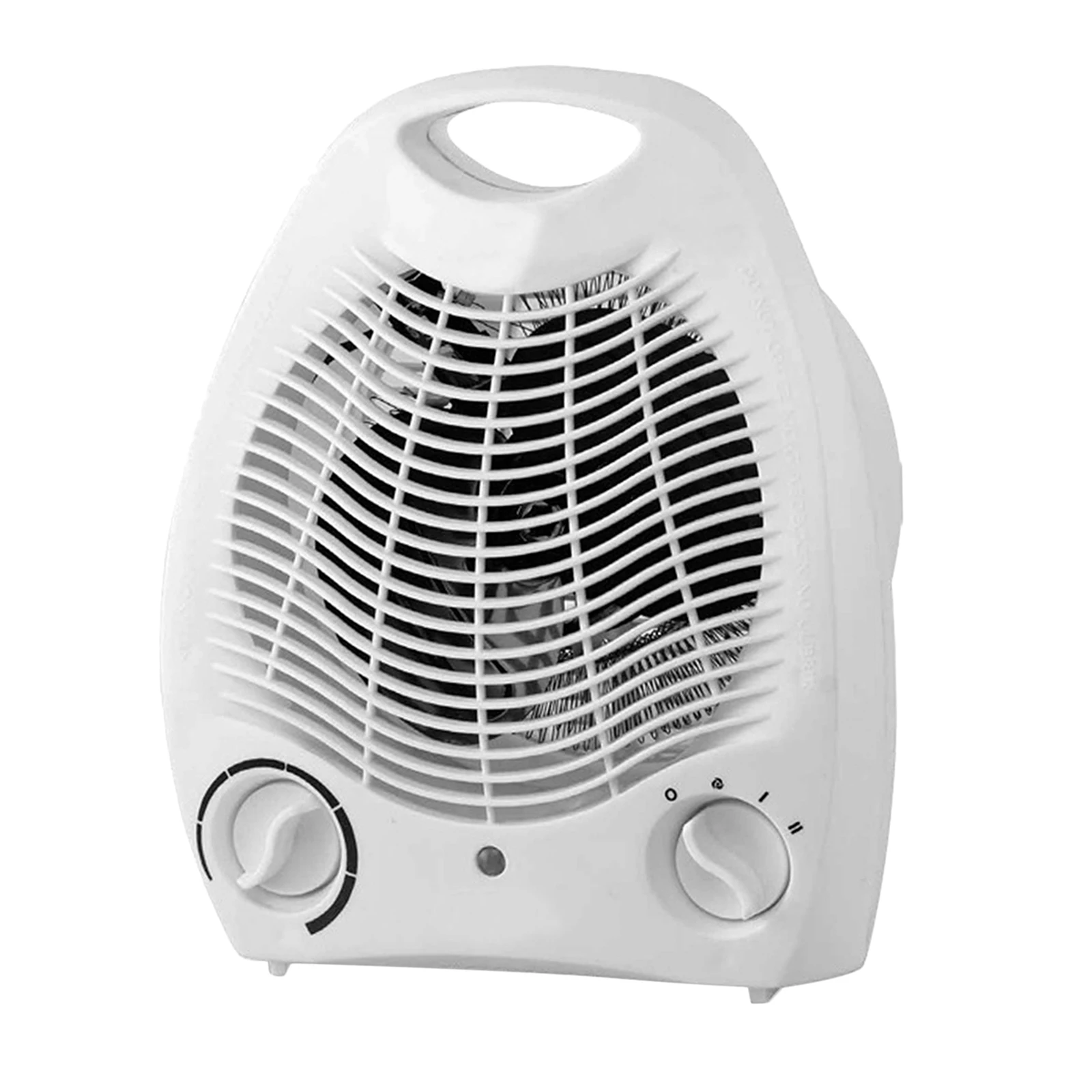 Portable Electric Space Heater 3 Settings Fan Forced Adjustable Thermostat for Office Desk and Bedroom