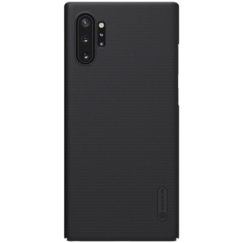 Black Nillkin для samsung Примечание 10 9 8 S10 S9 S8 плюс Чехол чехол матовый твёрдый ПК чехол для samsung A10 A20 A30 A40 A50 A60 A70 A80 A90 - Цвет: Black