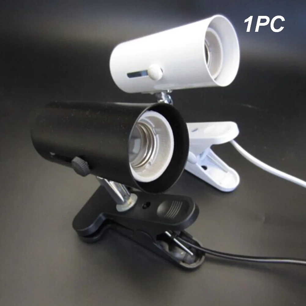 Clip-on Reptile UV Heating Lamp Petcare Turtles And Fish color: Black EU Plug|Black US Plug|White EU Plug|White US Plug