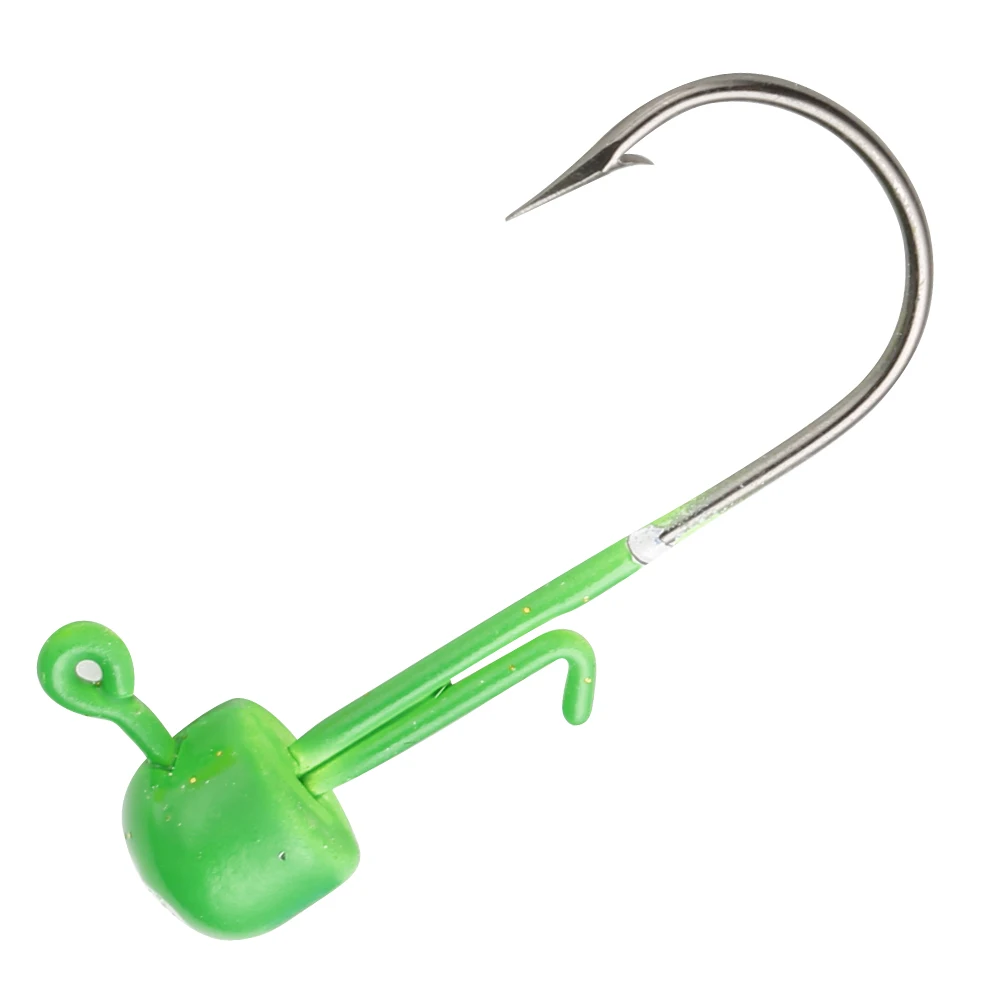 Anzuelos Ned Rig - 25 Piezas Con Cabeza De Hongo | Para Pesca De Lubina, Trucha Y Más