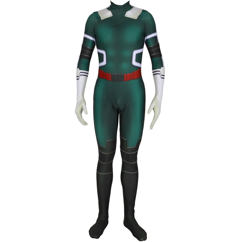 Лидер продаж; костюм японского аниме «My Hero Academy izku Midoriya»; костюм унисекс для косплея; Zentai; боди для мужчин и женщин; Детский костюм; комбинезоны